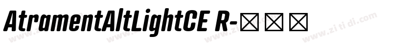 AtramentAltLightCE R字体转换 AtramentAltLightCE R字体转换
